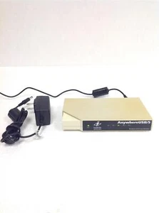 Digi AnywhereUSB/5 1.80 USB-Over-Ethernet Hub w/ Ac Adapter WORKING FREE SHIP - Picture 1 of 8