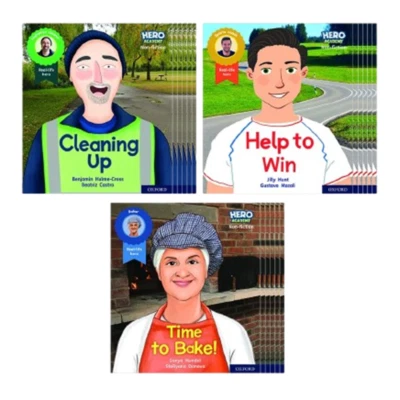 Hero Academy Non-fiction: Oxford Level 5, Green Book Band: Class Pack (18 Books) - Image 1 of 4