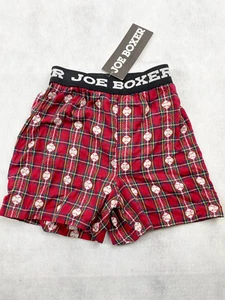 VINTAGE 1997 JOE BOXER BOYS BOXER SHORTS -BASEBALL- SIZE 2 (8) - BRAND NEW   - Picture 1 of 5