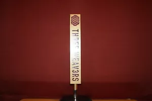 Three Weavers Kegerator Beer Tap Handle Breweriana - Picture 1 of 4