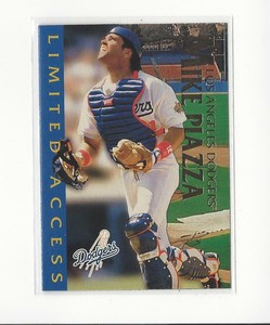 1997 Circa Limited Access #11 Mike Piazza Dodgers 