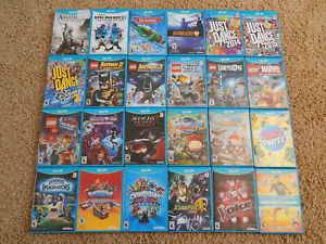 Nintendo Wii U Games! You Choose from Large Selection! $7.95 Each!