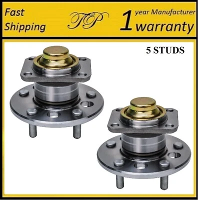 REAR Wheel Hub Bearing Assembly For CADILLAC DEVILLE 1985-1990 Non-ABS (PAIR) - Image 1 of 3