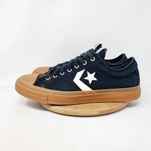 Sneakers basse Converse Star Player 76 uomo 11 scarpe nere tela gomma atletica bue - Foto 1 di 15