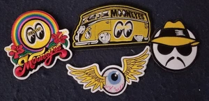 Mooneyes besticktes 4-teiliges Aufnäher-Set - Bild 1 von 2