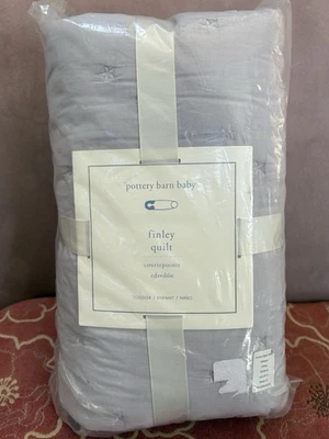 Edredón Pottery Barn Kids lavanda Finley lavanda niño pequeño nuevo con etiquetas Foto 1 de 4