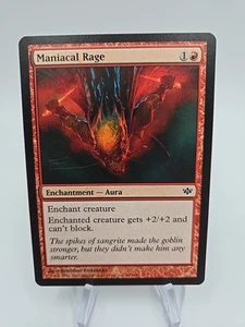 Maniacal Rage - Conflux - MTG - 68/145 - Common – Red – Enchantment - Picture 1 of 1