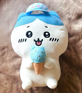 Chiikawa SWEETS SHOP Kuji Hachiware BIg Plüschpuppe Ice Cream Ver. 27cm JAPAN - Bild 1 von 3