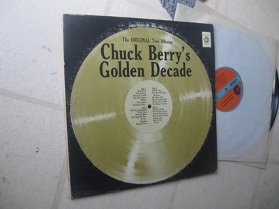 "CHUCK BERRY'S GOLDEN DECADE" VINTAGE US GATEFOLD COVER 2-LP SET 24 HIT SONGS!!! - Image 1 of 3