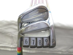 Used LH Titleist T200/T150 Combo Iron Set 4-PW KBS Golf Experience Stiff Steel - Picture 1 of 8