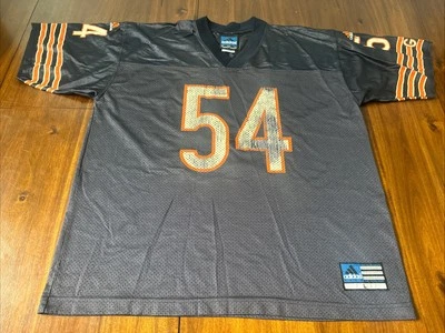 Brian Urlacher Chicago Bears Adidas NFL Home Jersey Size Large Foto 1 de 4