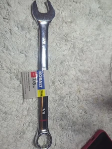 Kobalt 22948 7/8" Combination Wrench 12 Point USA - Picture 1 of 1