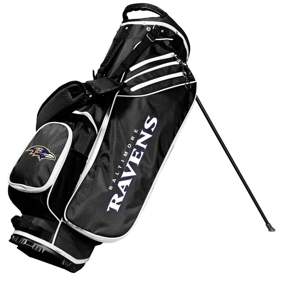 Bolsa de golf Baltimore Ravens Birdie Stand negra Foto 1 de 1