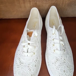 Keds Triple Decker Plateau-Schuhe mit Häkelspitze Größe 10 - Bild 1 von 10