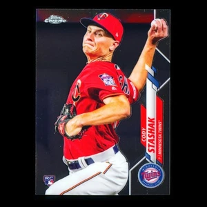 Cody Stashak RC 2020 Topps Chrome Update Rookie Twins - Picture 1 of 3