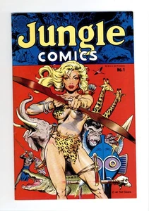 Jungle Comics #1 (Blackthorne Publishing, 1988) copertina di Dave Stevens Sheena Kaanga - Foto 1 di 24