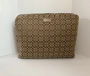 Coach Portfolio in Signature Canvas- RARE FIND - Picture 1 of 7