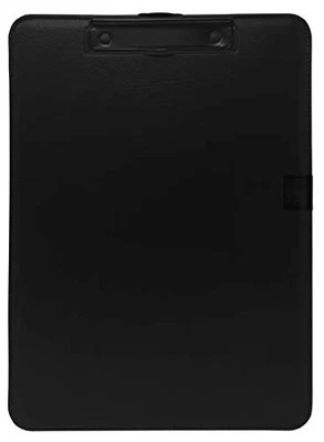  Portapapeles imitación cuero individual () negro Foto 1 de 4