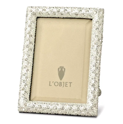L'Objet in Swarovski crystals, 24K gold, platinum plating, italian leather - Image 1 of 4