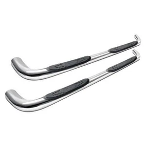 New Smittybilt FN1980-S4S Sure Step 3" Nerf Bars, Stainless Steel - Picture 1 of 1