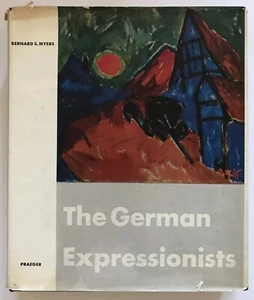 VINTAGE 1957 THE GERMAN EXPRESSIONISTS HCDJ ART BOOK - FIRST PRINTING - Picture 1 of 8
