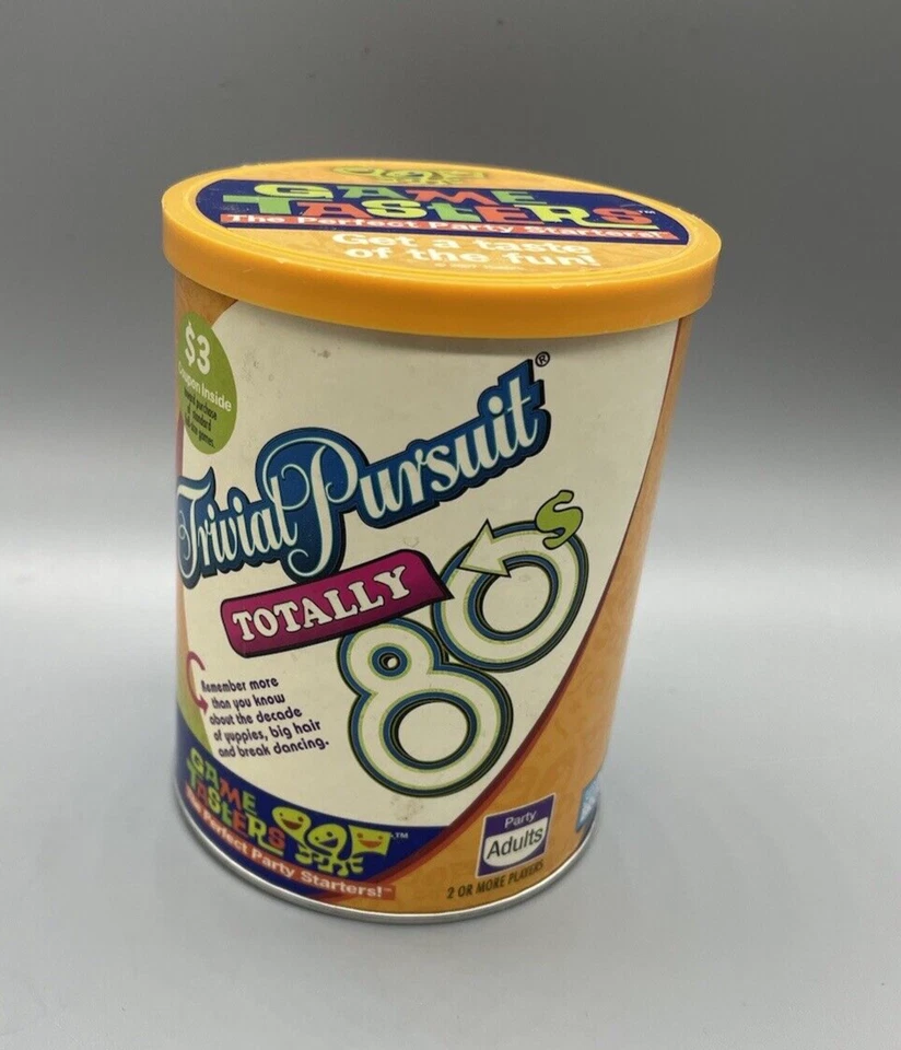 Trivial Pursuit Totally 80s Game Tasters Adult Party Starter by Hasbro