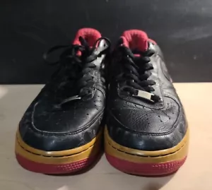 Zapatillas Nike para hombre Air Force 1 07 rosa negro 315180-001 florales con cordones 11M - Imagen 1 de 7