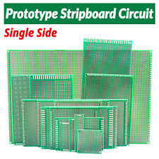 Single Side Universal Prototype Stripboard Circuit FR4 Board Printed PCB Arduino