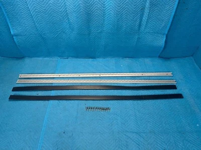 Nissan Titan XD Floor RH & LH Side Channel w/Covers & Bolts 4pc Set 04-22 OEM - Image 1 of 4