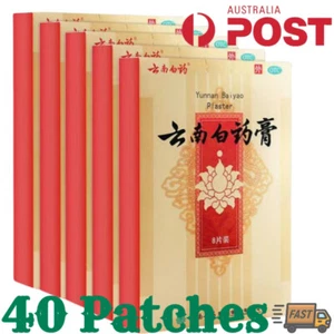 40Pcs Yunnan Herbal Plaster Neck Shoulder Back Plaster Joint Pain Relief Patches - Bild 1 von 8