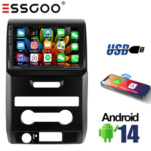 Radio estéreo para automóvil Apple Carplay 64 GB para Ford F150 2009-2014 USB + GPS reproductor Wifi - Imagen 1 de 15