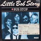 Little Bob Story Bus Stop 7" vinyl France Rca 1980 pic sleeve has radio station