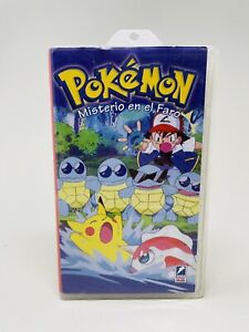 VTG Pokémon VHS Spanish Language Tape Misterio En El Faro Video Factory 2000 Y2K