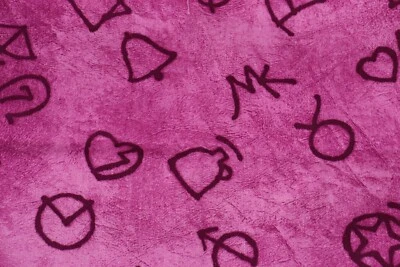 Tela Cranston VIP de 72" L x 44" W marcas de ganado peso medio aspecto de mezclilla púrpura Foto 1 de 4