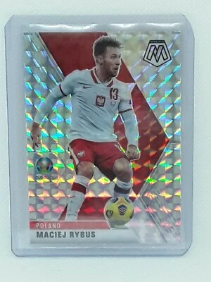 Maciej Rybus 2021 Panini Mosaic UEFA EURO Soccer - #68 Mosaic - Poland - Image 1 of 2