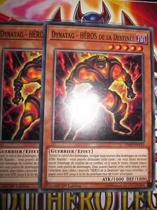 YU-GI-OH! COM PLAYSET (LOT DE 2) DYNATAG HEROS DE LA DESTINEE LEHD-FRA10 NEUF - Picture 1 of 1