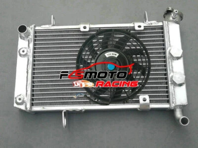 Aluminium Radiateur +FAN Pour 2003-2008 Suzuki LTZ400 Arctic Cat DVX400 KFX400 - Photo 1/4