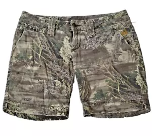 Realtree Girl Women's Shorts SIZE 27/4 Max-1 Camo Camouflage Authentic Cotton - Picture 1 of 7