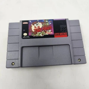 Super Nintendo SNES Sunsoft Taz-Mania Game Cartridge Tested Working Authentic - Picture 1 of 8