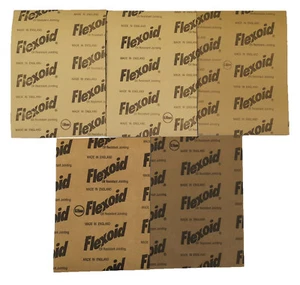 GASKET PAPER MATERIAL - OIL & WATER RESISTANT,FLEXOID 5 X 290MM X 180MM SHEETS - Picture 1 of 7