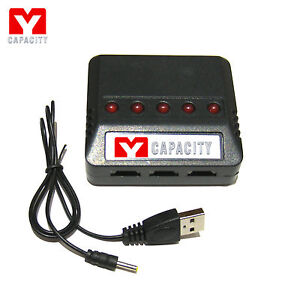 3.7 V 5 in 1/5 Port Battery Charger USB for Syma X5SW X5SC X5C -1 X5 X3 F4 X4 X2