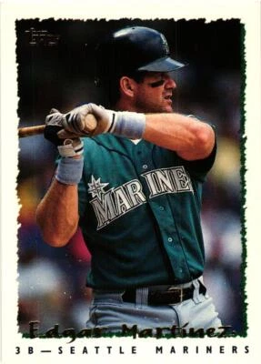 1995 Topps #55 Edgar Martinez - Image 1 of 2