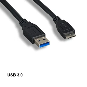 10PCS 10' Spuer Speed USB 3.0 Type A to Micro B Cable SmartPhone Tablet PC Data - Picture 1 of 1