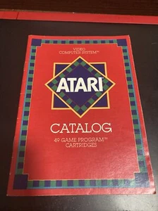 Atari 49 Game Catalog 2600 MANUAL ONLY Authentic - Picture 1 of 2