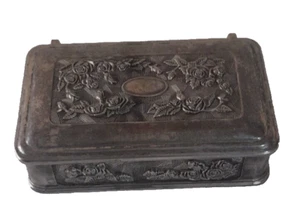 Vintage silver plated jewelry box - Picture 1 of 16