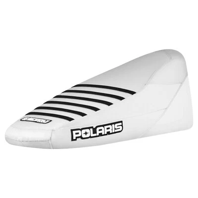 Cubierta de asiento de asalto Polaris Matryx 650 850 Indy Switchback BLANCO/NEGRO costilla #320 Foto 1 de 4