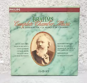 Brahms Complete Chamber Music 10 CD Set 1996 Hephzibah Menuhin DISC 6 MISSING - Picture 1 of 6