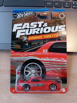 2024 HOT WHEELS - FAST FURIOUS    1995 MAZDA RX-7       1/64 *NEW* - Image 1 of 4