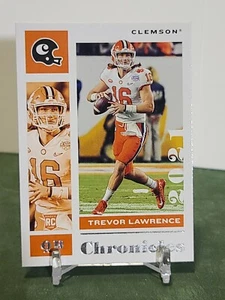 2021 Panini Chronicles Draft Picks Trevor Lawrence RC No.1 (Base) - Picture 1 of 2