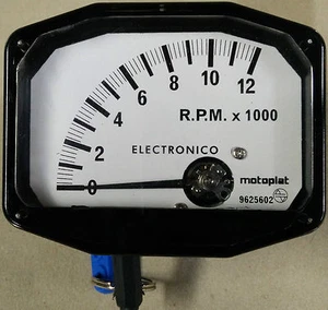 CONTADOR MOTOPLAT 12000 RPM 2 TIEMPOS KROBER STYLE CUENTARPM TOURS - Imagen 1 de 5